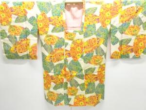 蝶に唐花模様道行コート